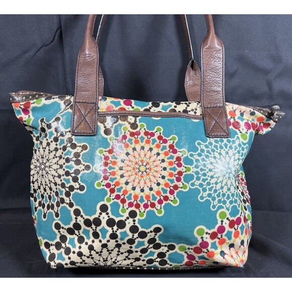FOSSIL Bright Multi Color Key-Per‎ Purse Bohemain Dot Whimical-EUC - Picture 9 of 14